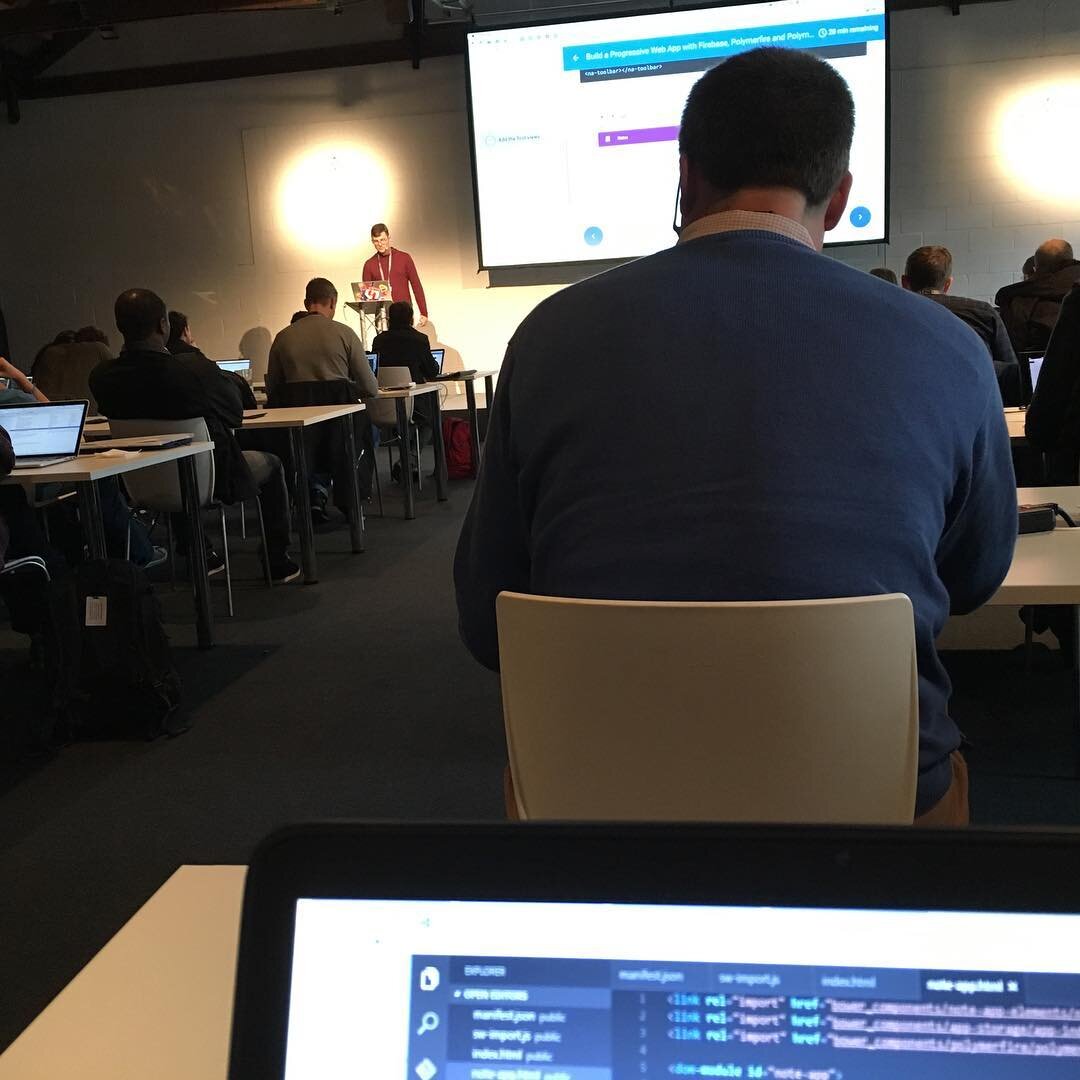 Building a Polymer Firebase PWA at Polymer Summit