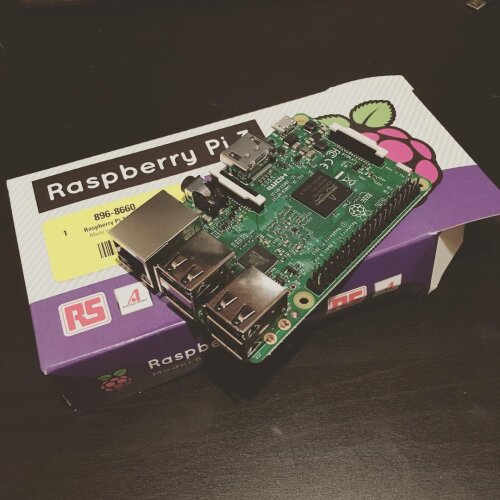 It's arrived! #raspberrypi3