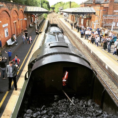 Steam Train at Melton Station