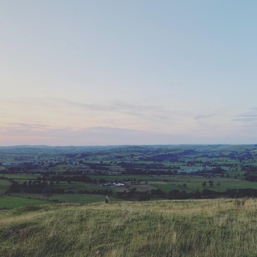 Sunset over the Peak District